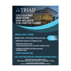 Chattel New Home Max Advance Flyer